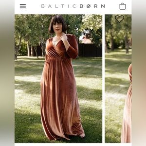 Baltic Born Velvet Maxi Dress